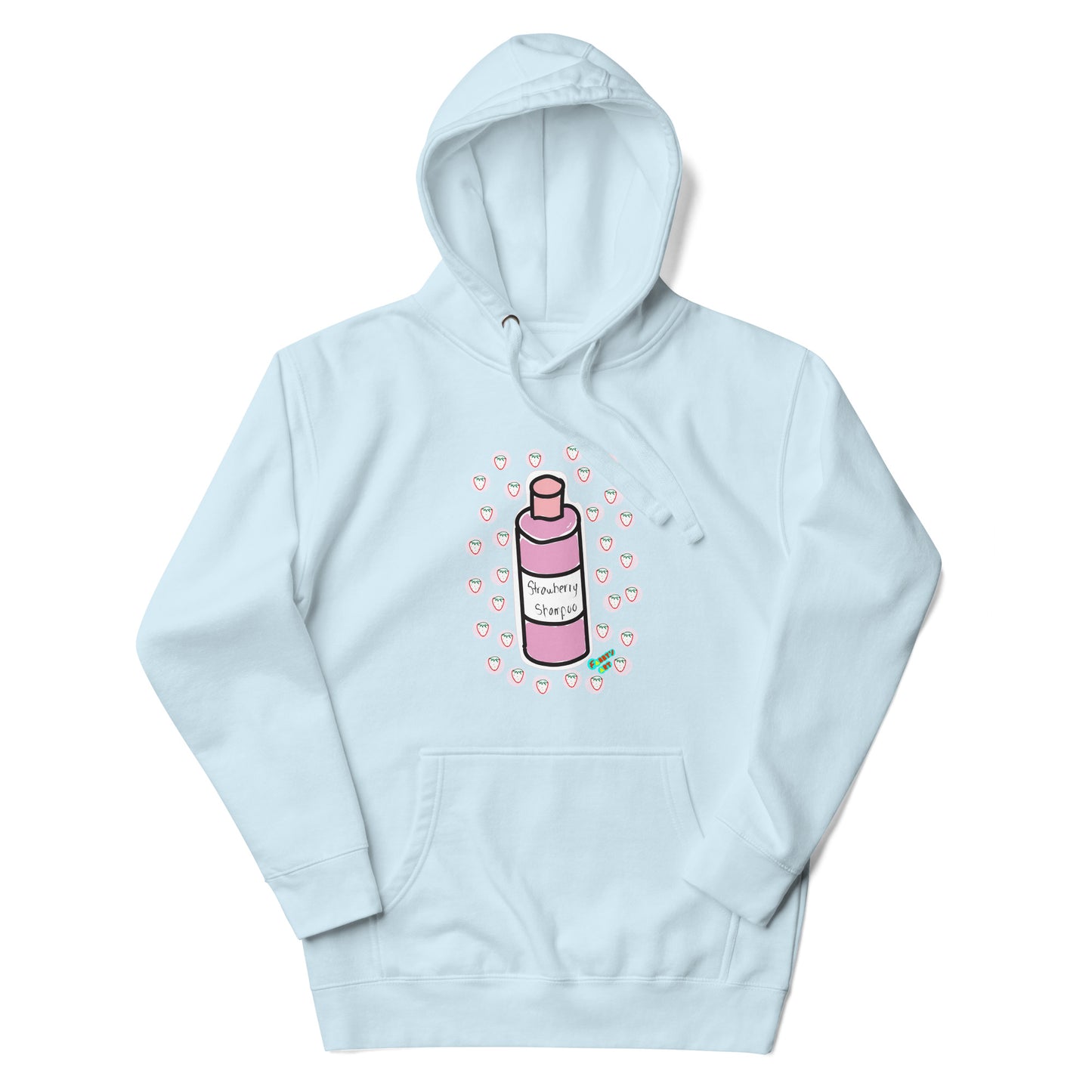 Strawberry shampoo Unisex premium hoodie