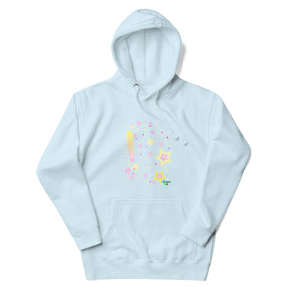 Yellow stars Unisex premium hoodie