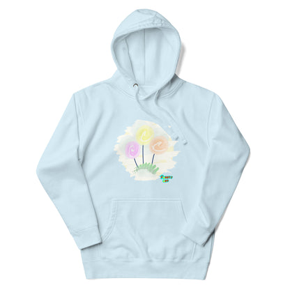 Women’s day flowers Unisex premium hoodie