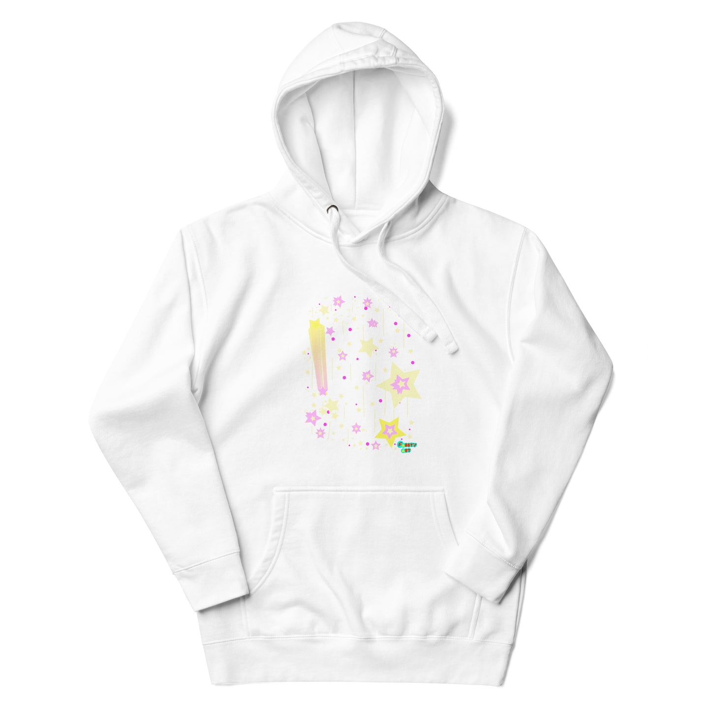 Yellow stars Unisex premium hoodie