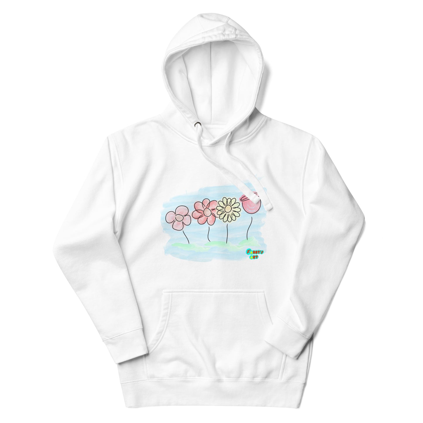 Buying myself four flowers Unisex premium hoodie