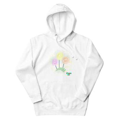 Women’s day flowers Unisex premium hoodie