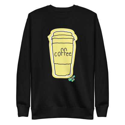 Coffee, Unisex Premium Sweatshirt