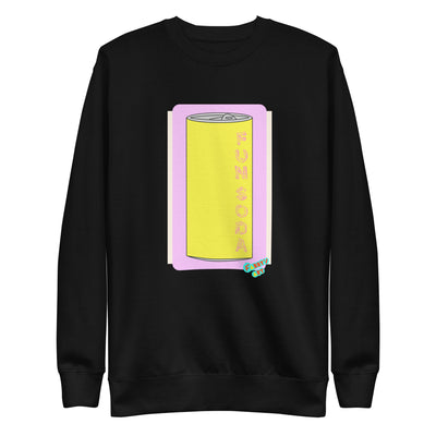Fun soda 2D, Unisex Premium Sweatshirt