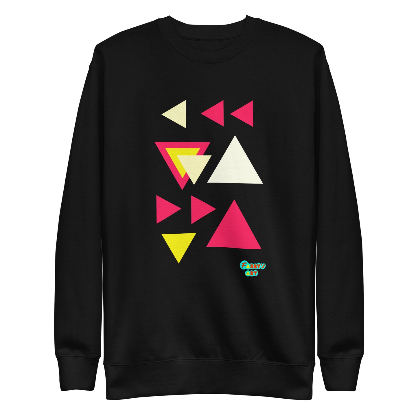 Triangular petals, Unisex Premium Sweatshirt