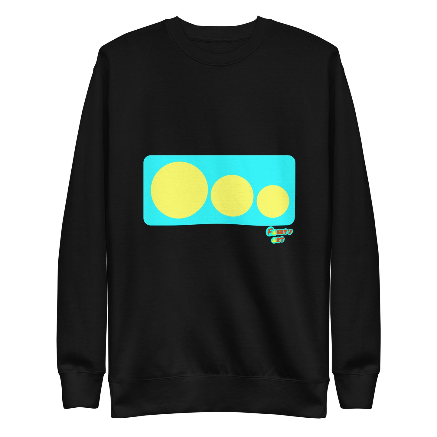 This escalated quickly cyan blue, Unisex Premium Sweatshirt