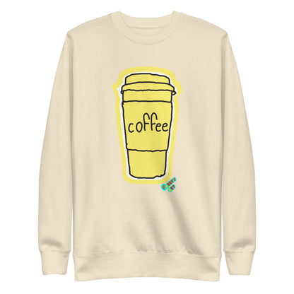 Coffee, Unisex Premium Sweatshirt