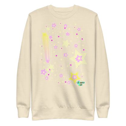 Yellow stars, Unisex Premium Sweatshirt