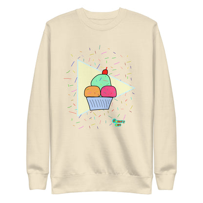 Ice cream time, Unisex Premium Sweatshirt