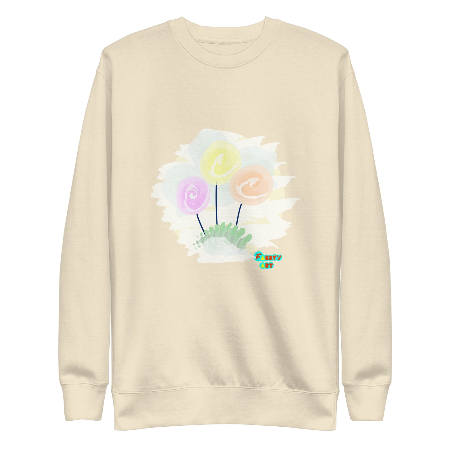 Women’s day flowers, Unisex Premium Sweatshirt