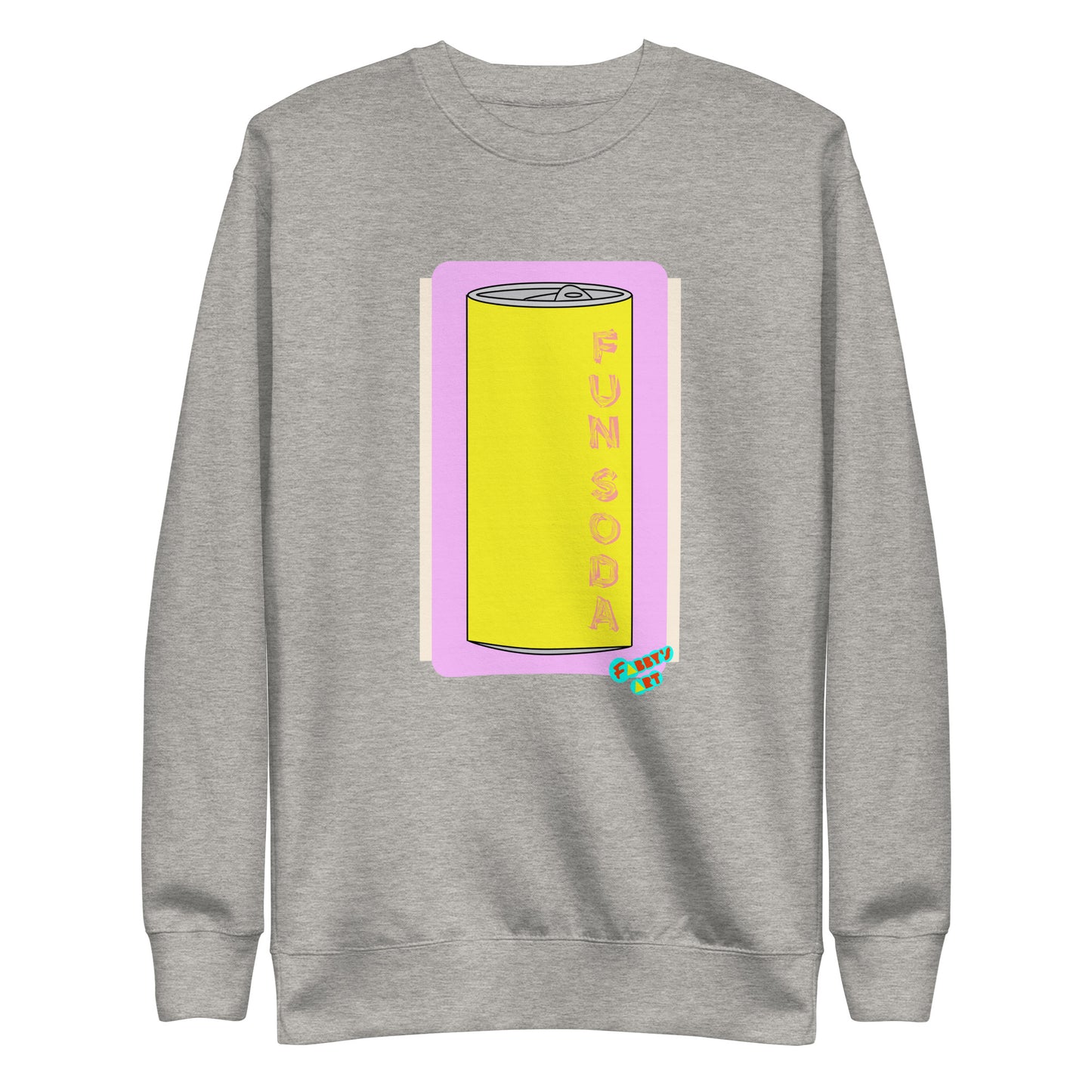 Fun soda 2D, Unisex Premium Sweatshirt