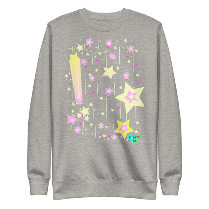 Yellow stars, Unisex Premium Sweatshirt