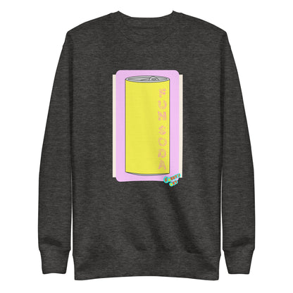 Fun soda 2D, Unisex Premium Sweatshirt