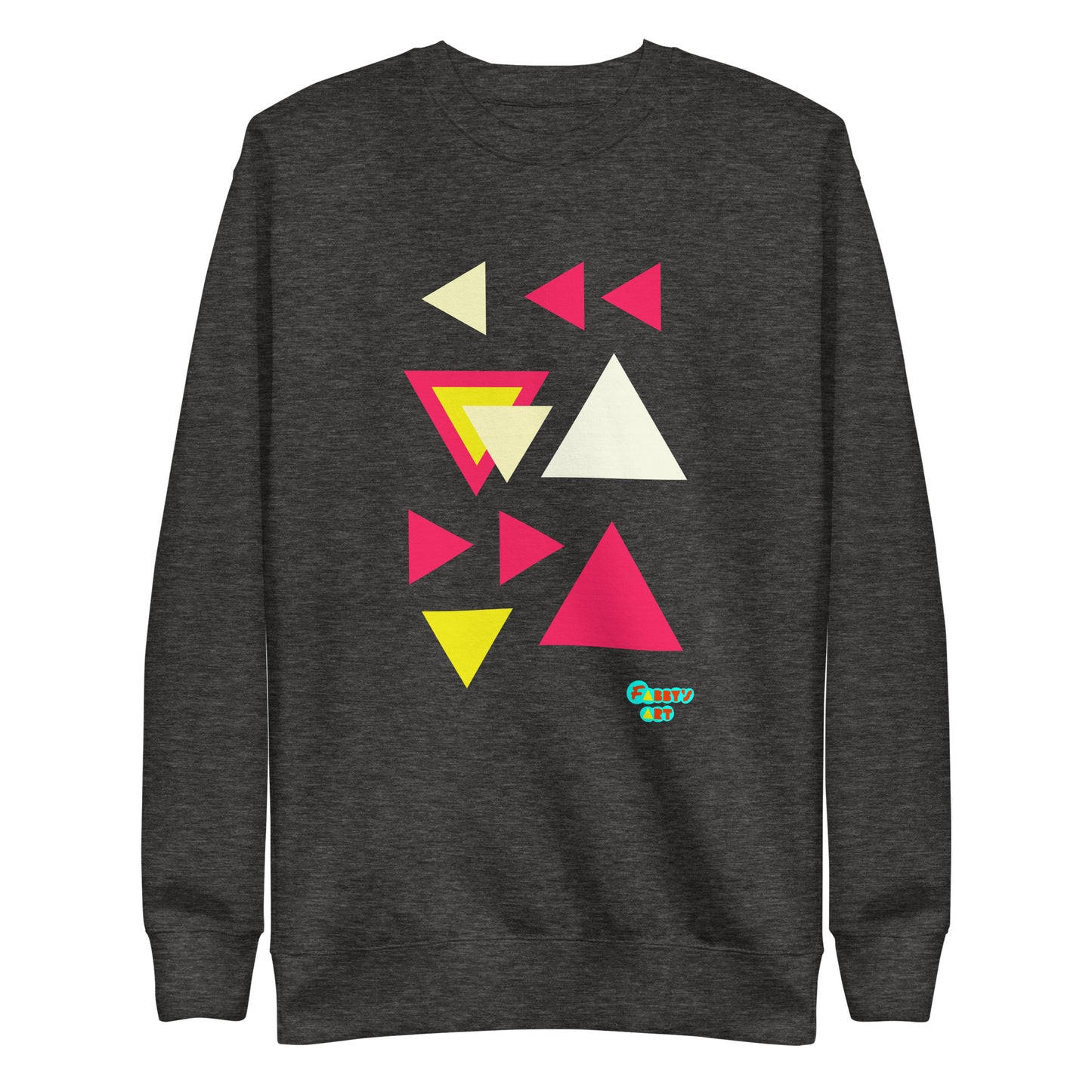 Triangular petals, Unisex Premium Sweatshirt