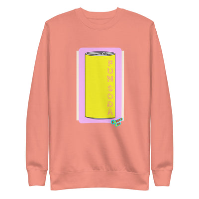 Fun soda 2D, Unisex Premium Sweatshirt