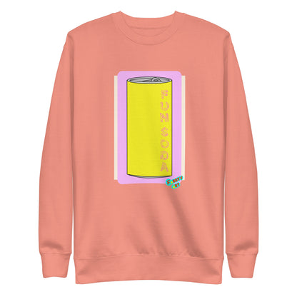 Fun soda 2D, Unisex Premium Sweatshirt