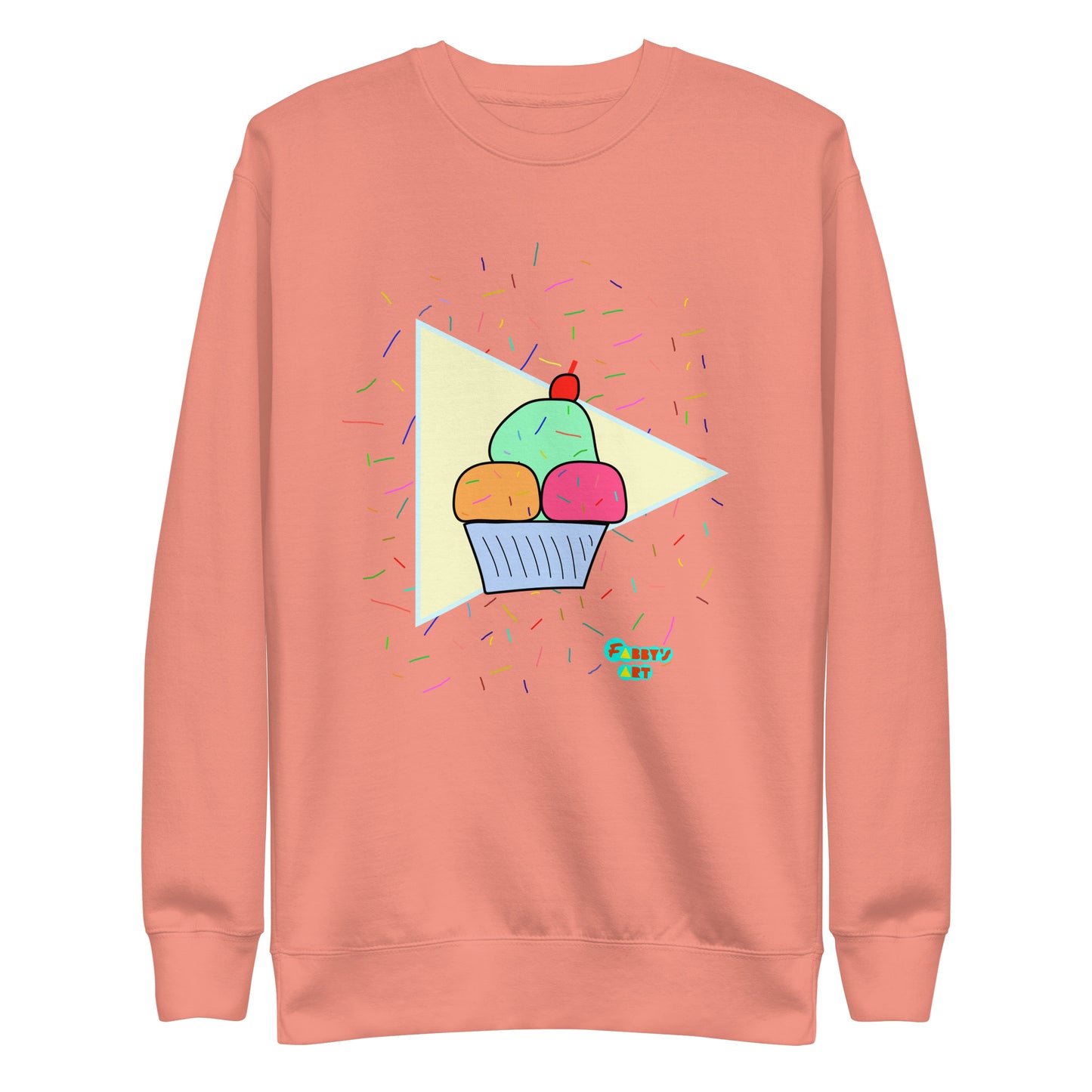 Ice cream time, Unisex Premium Sweatshirt