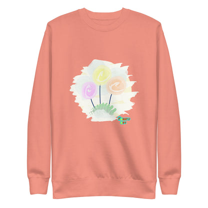 Women’s day flowers, Unisex Premium Sweatshirt