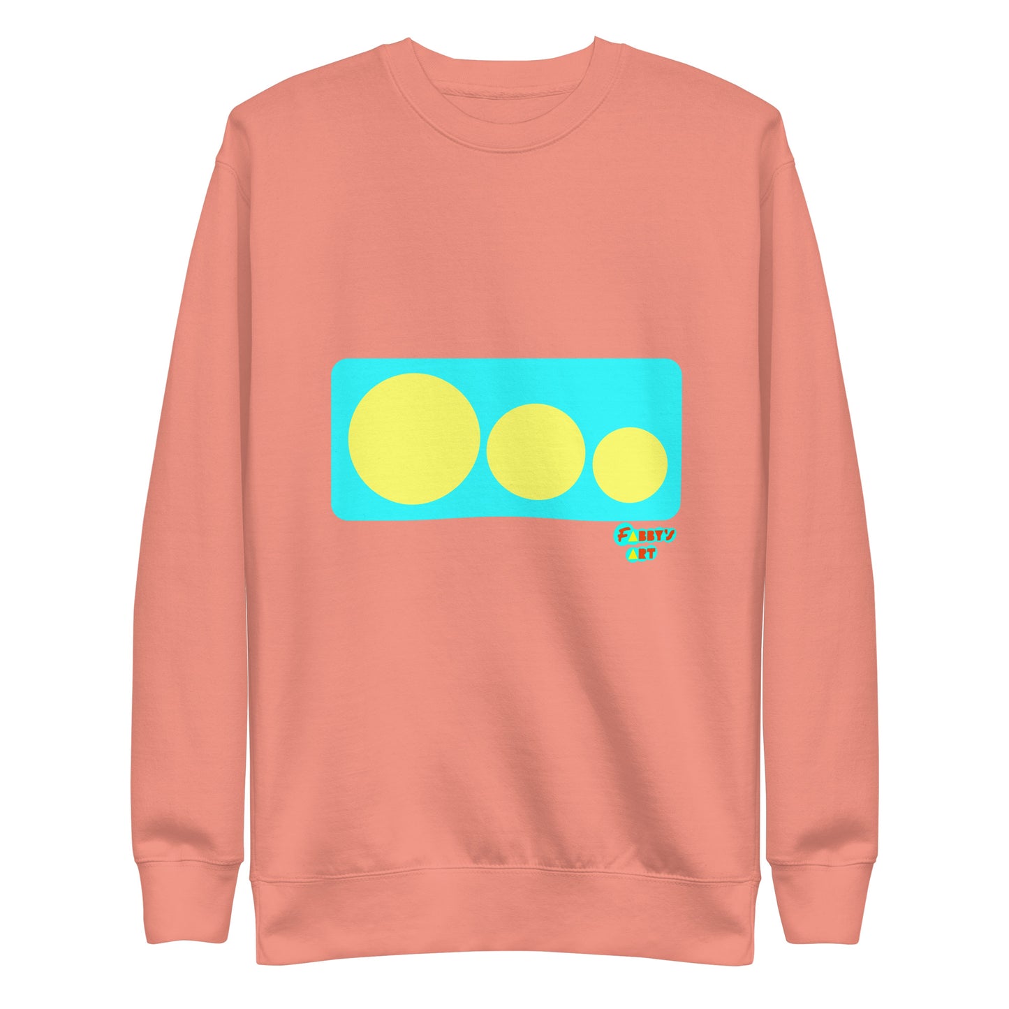 This escalated quickly cyan blue, Unisex Premium Sweatshirt