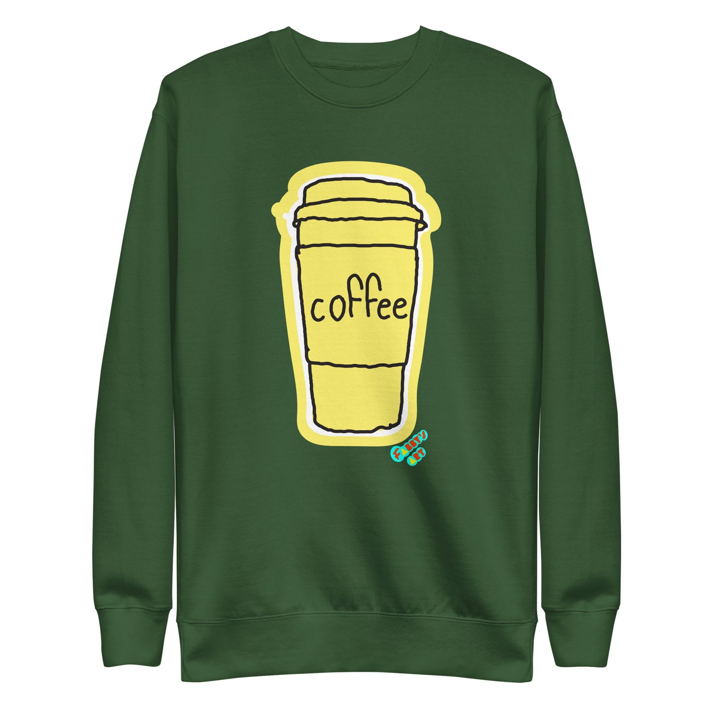 Coffee, Unisex Premium Sweatshirt