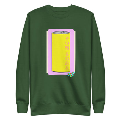 Fun soda 2D, Unisex Premium Sweatshirt