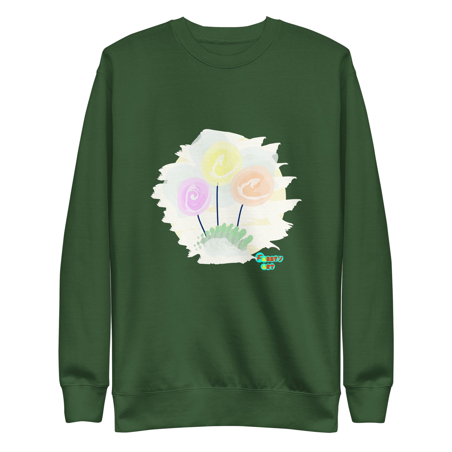 Women’s day flowers, Unisex Premium Sweatshirt