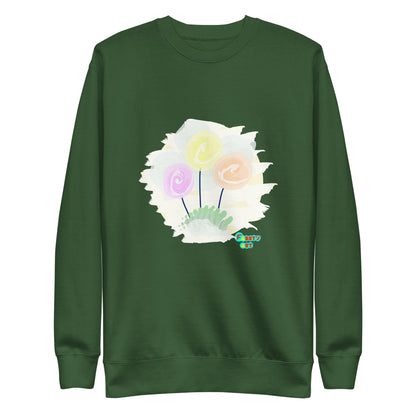 Women’s day flowers, Unisex Premium Sweatshirt