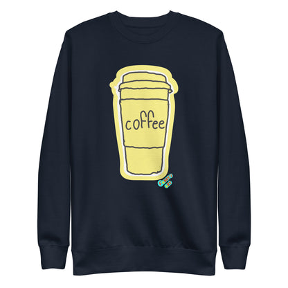 Coffee, Unisex Premium Sweatshirt