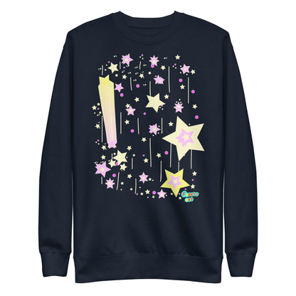 Yellow stars, Unisex Premium Sweatshirt