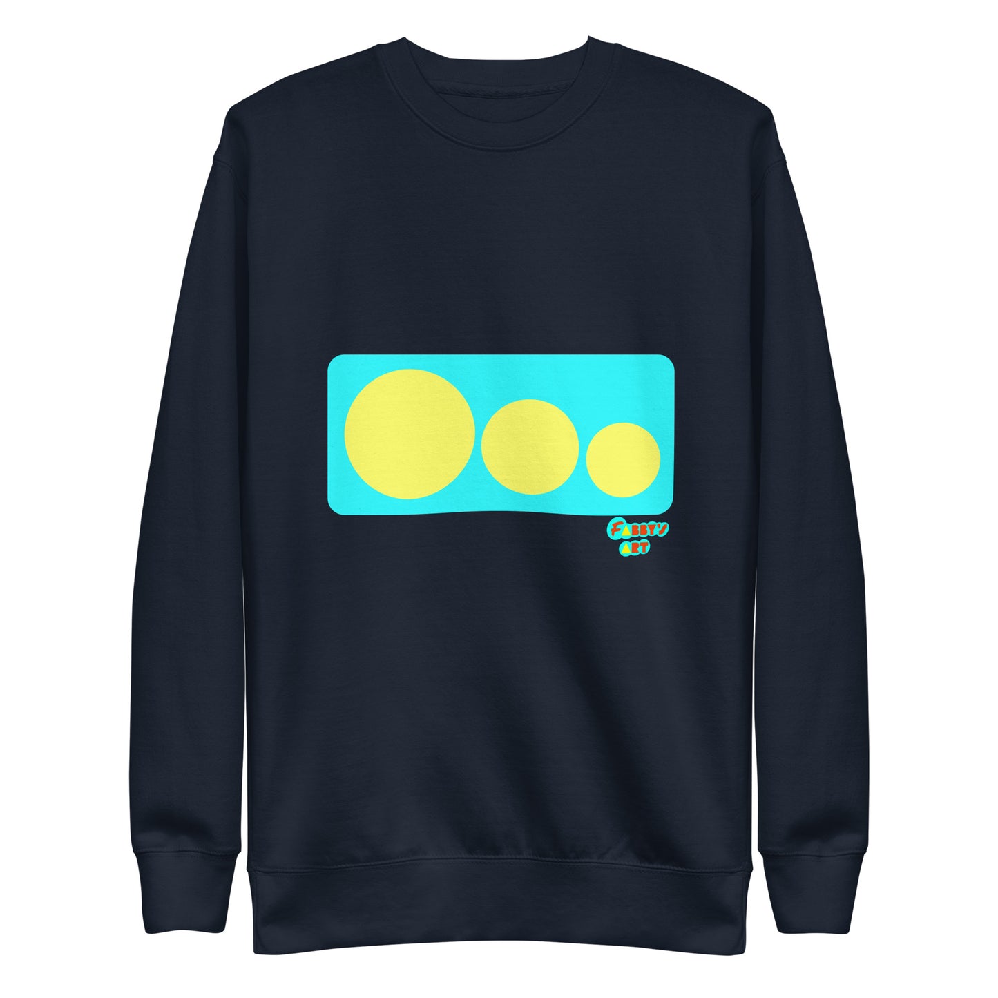 This escalated quickly cyan blue, Unisex Premium Sweatshirt