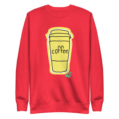 Coffee, Unisex Premium Sweatshirt