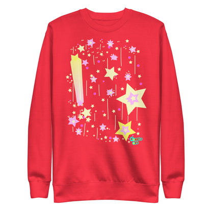 Yellow stars, Unisex Premium Sweatshirt