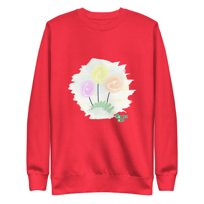 Women’s day flowers, Unisex Premium Sweatshirt