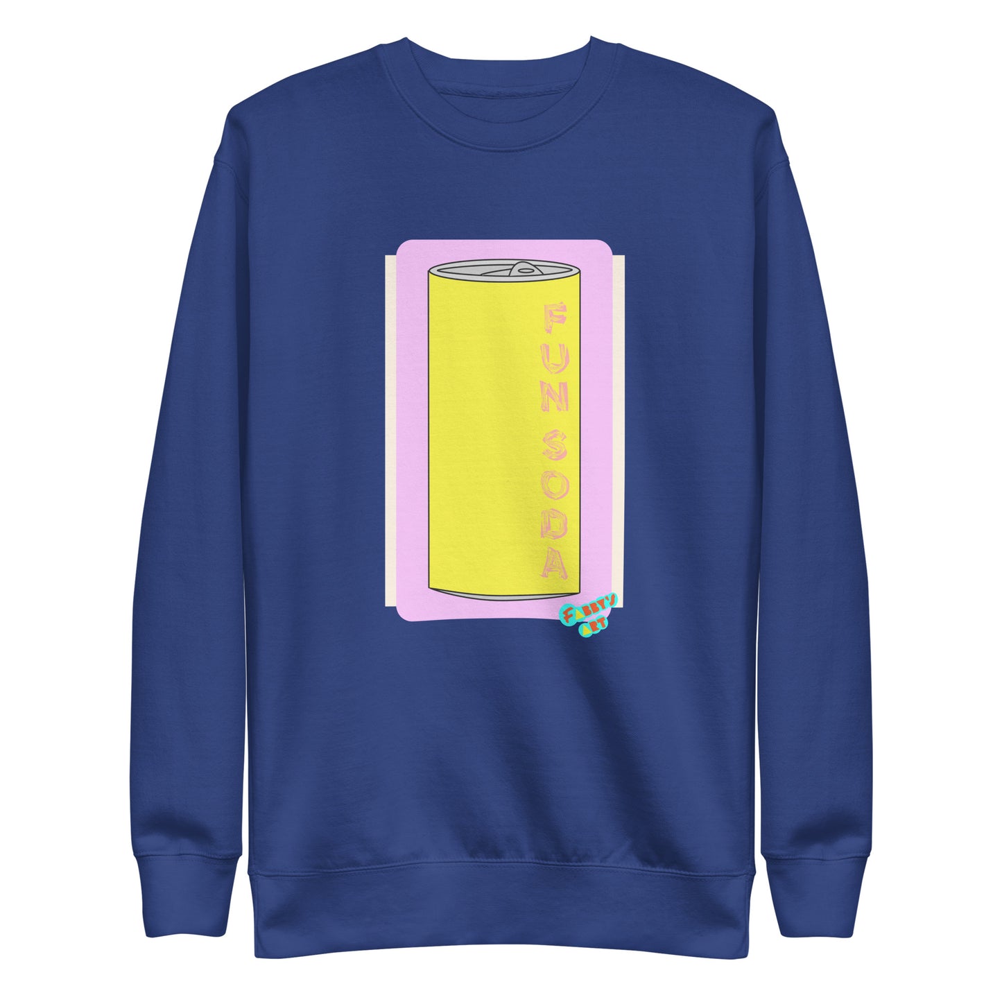 Fun soda 2D, Unisex Premium Sweatshirt