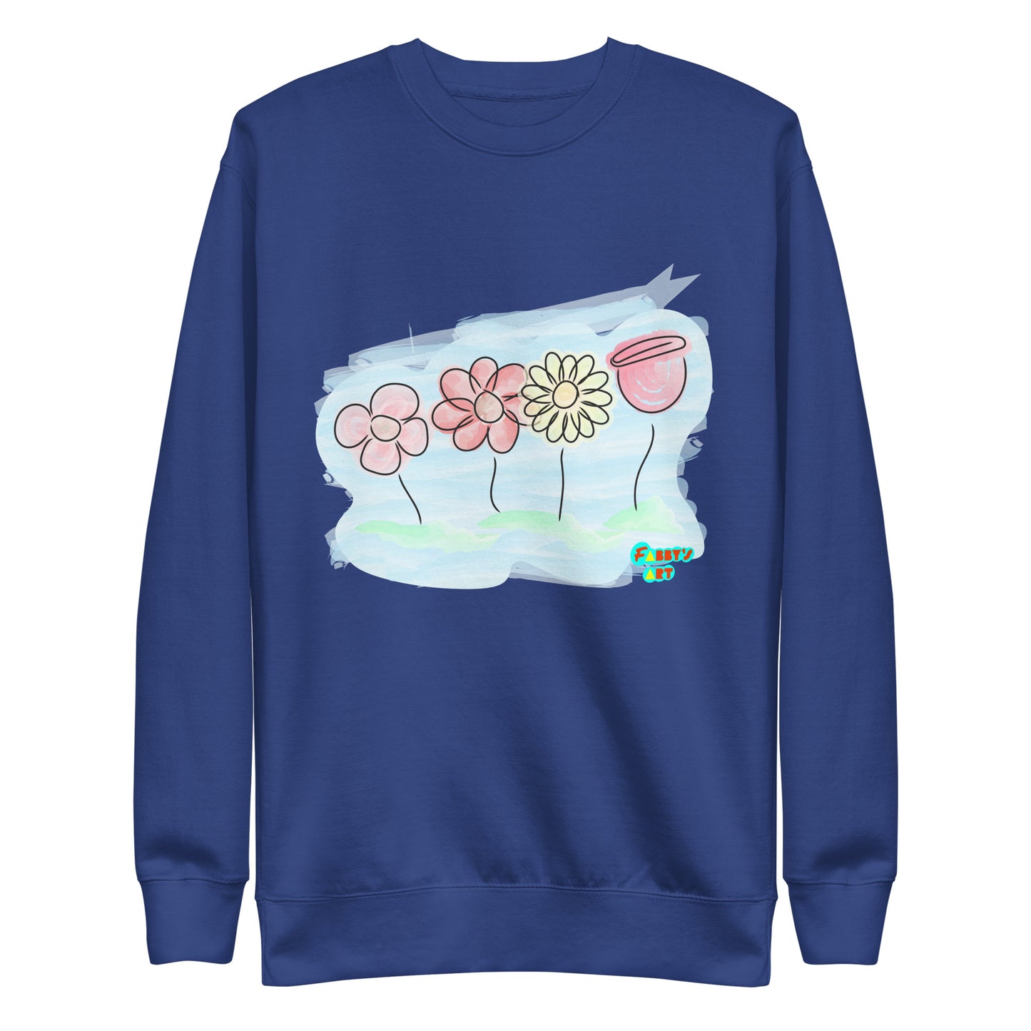 Buying myself four flowers, Unisex Premium Sweatshirt