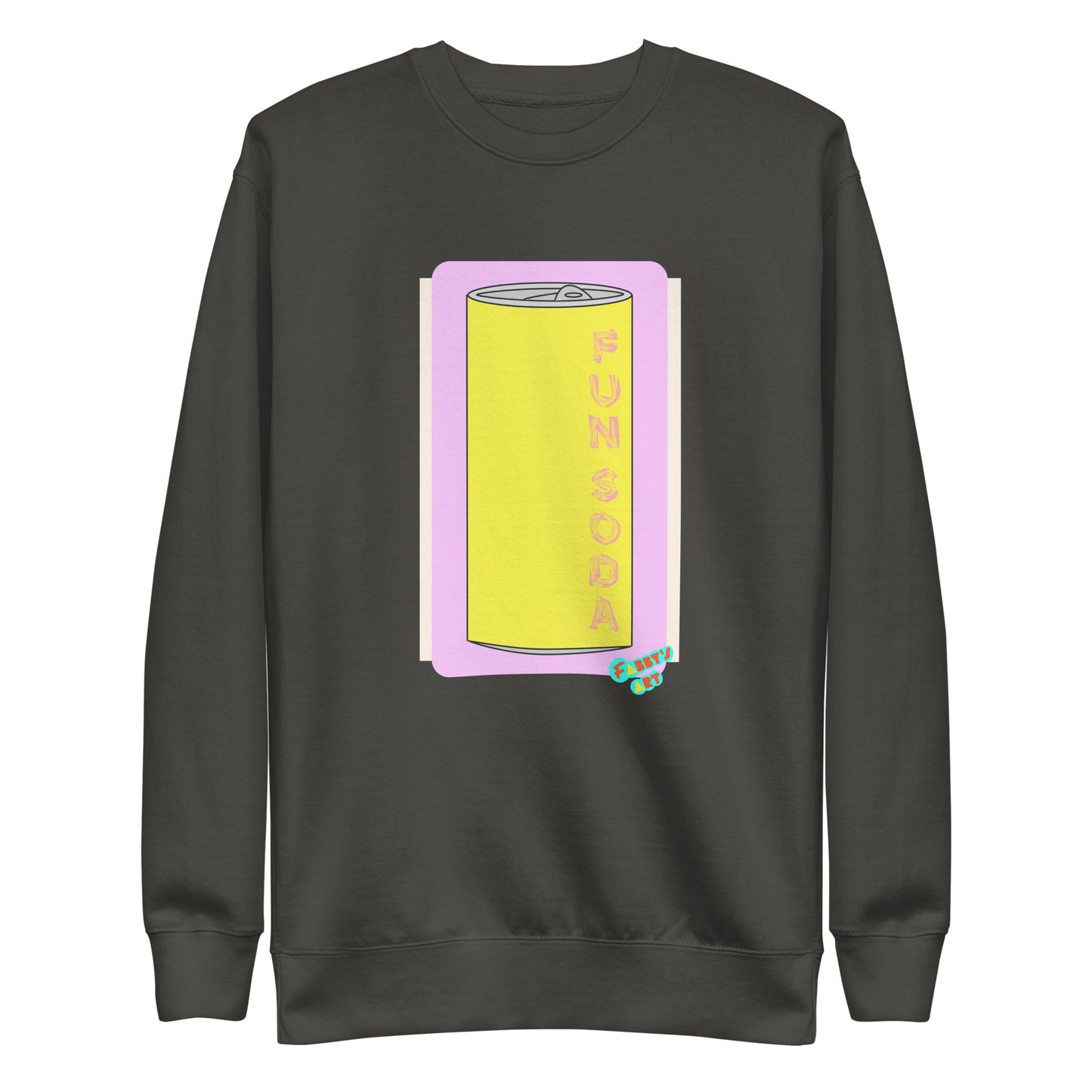 Fun soda 2D, Unisex Premium Sweatshirt