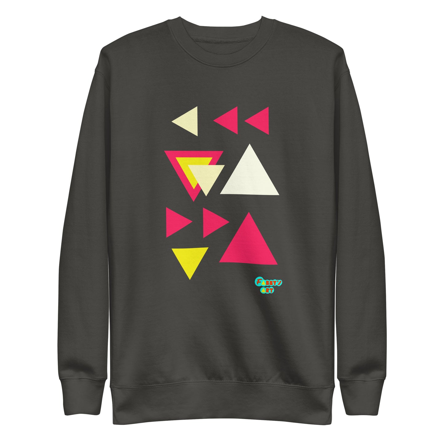 Triangular petals, Unisex Premium Sweatshirt