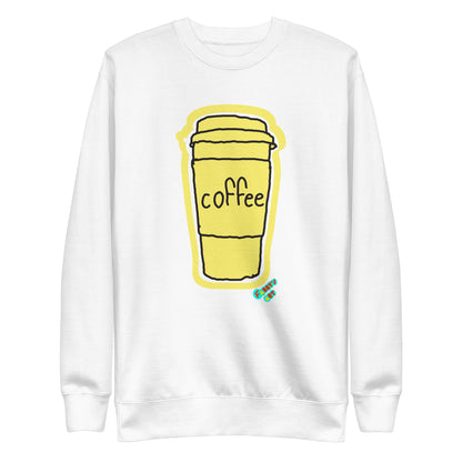 Coffee, Unisex Premium Sweatshirt