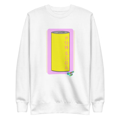 Fun soda 2D, Unisex Premium Sweatshirt