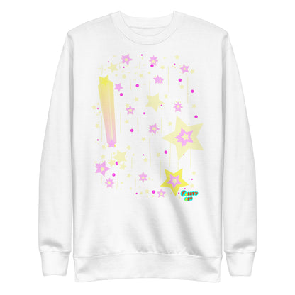 Yellow stars, Unisex Premium Sweatshirt