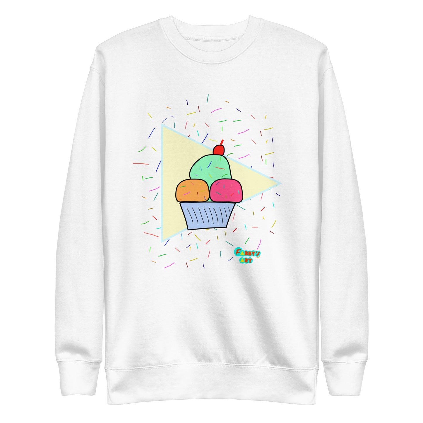 Ice cream time, Unisex Premium Sweatshirt