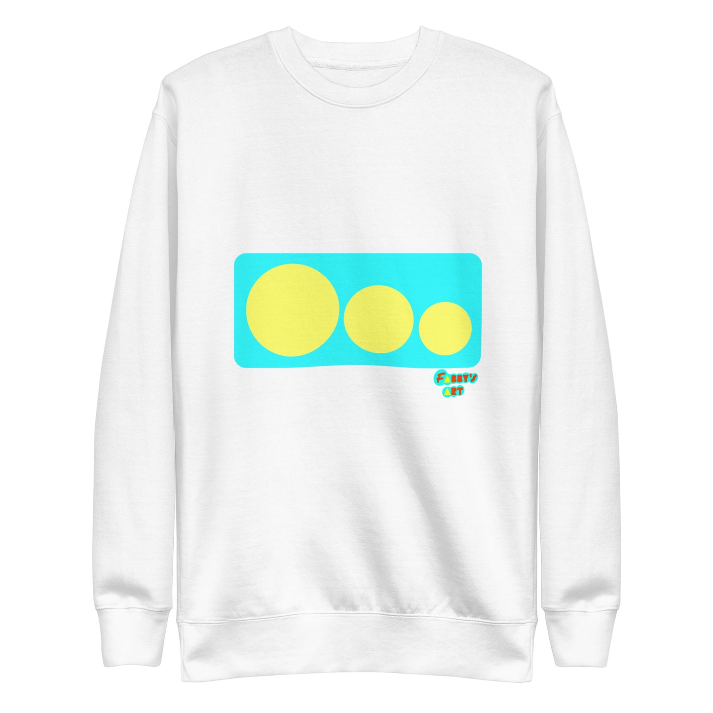 This escalated quickly cyan blue, Unisex Premium Sweatshirt