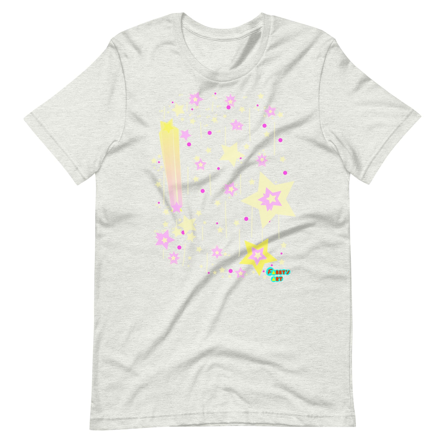 Yellow stars Unisex t-shirt