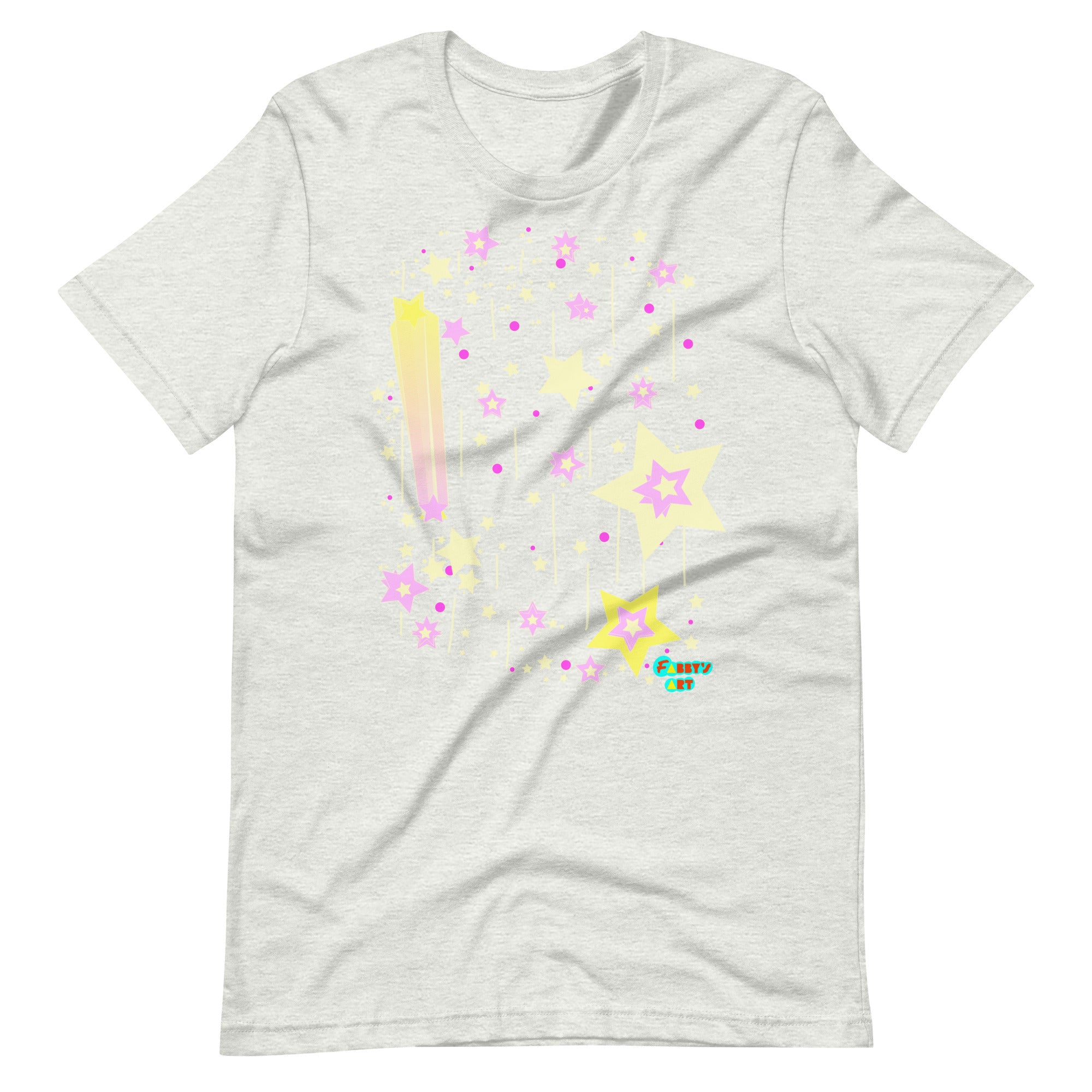 Yellow stars Unisex t-shirt