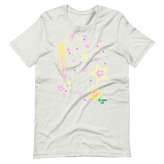 Yellow stars Unisex t-shirt