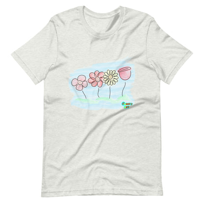 Buying myself four flowers Unisex t-shirt