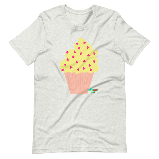 Yellow cupcake Unisex t-shirt