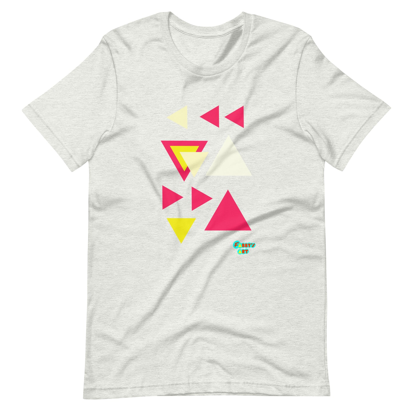 Triangular petals Unisex t-shirt