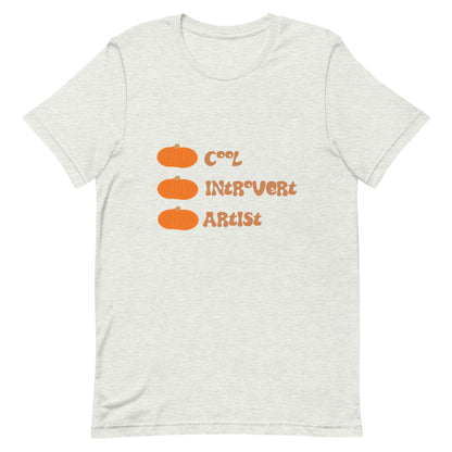 Cool introvert artist, Unisex T-shirt