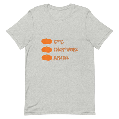 Cool introvert artist, Unisex T-shirt